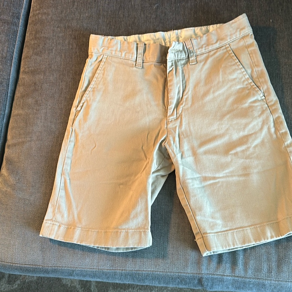 J Crew  Crewcuts khaki 100% cotton Chino boys shorts